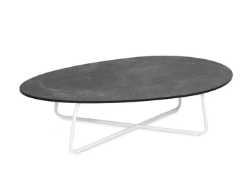 DROP - Low fm-ceramtop and aluminium coffee table by Fischer Möbel - view 3